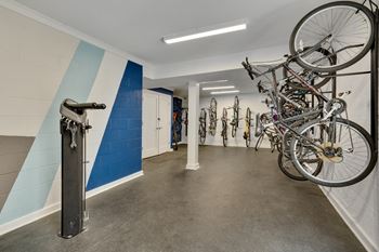 indoor bike storage